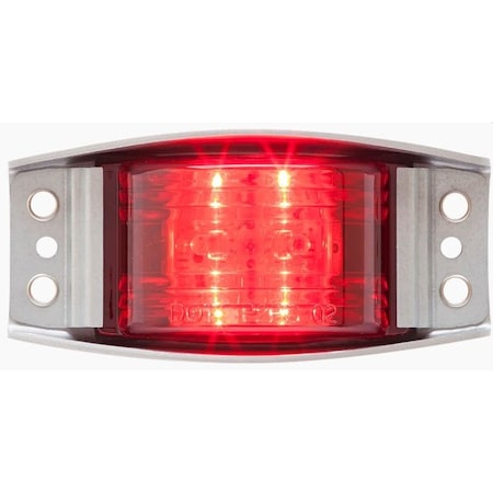 Optronics Red Marker/Clearance Light, Steel Housing MCL86RB